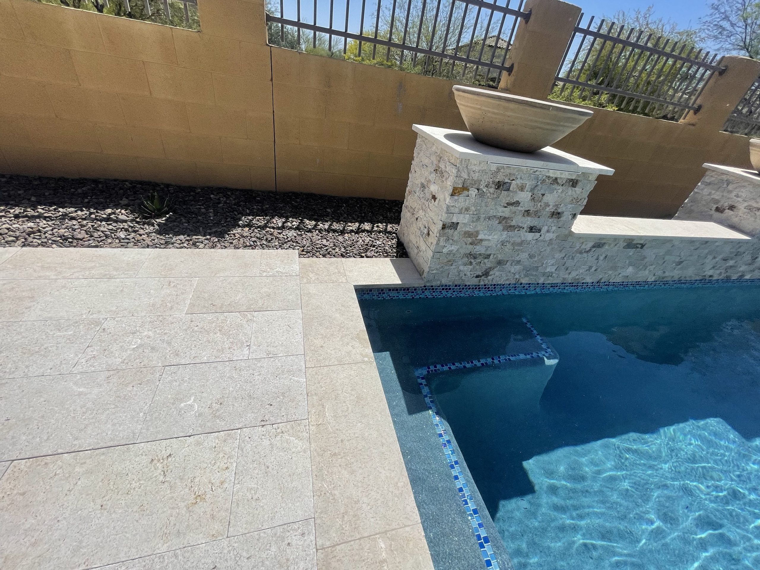 Modern Geometric Pools — Custom Pools project in Phoenix, AZ