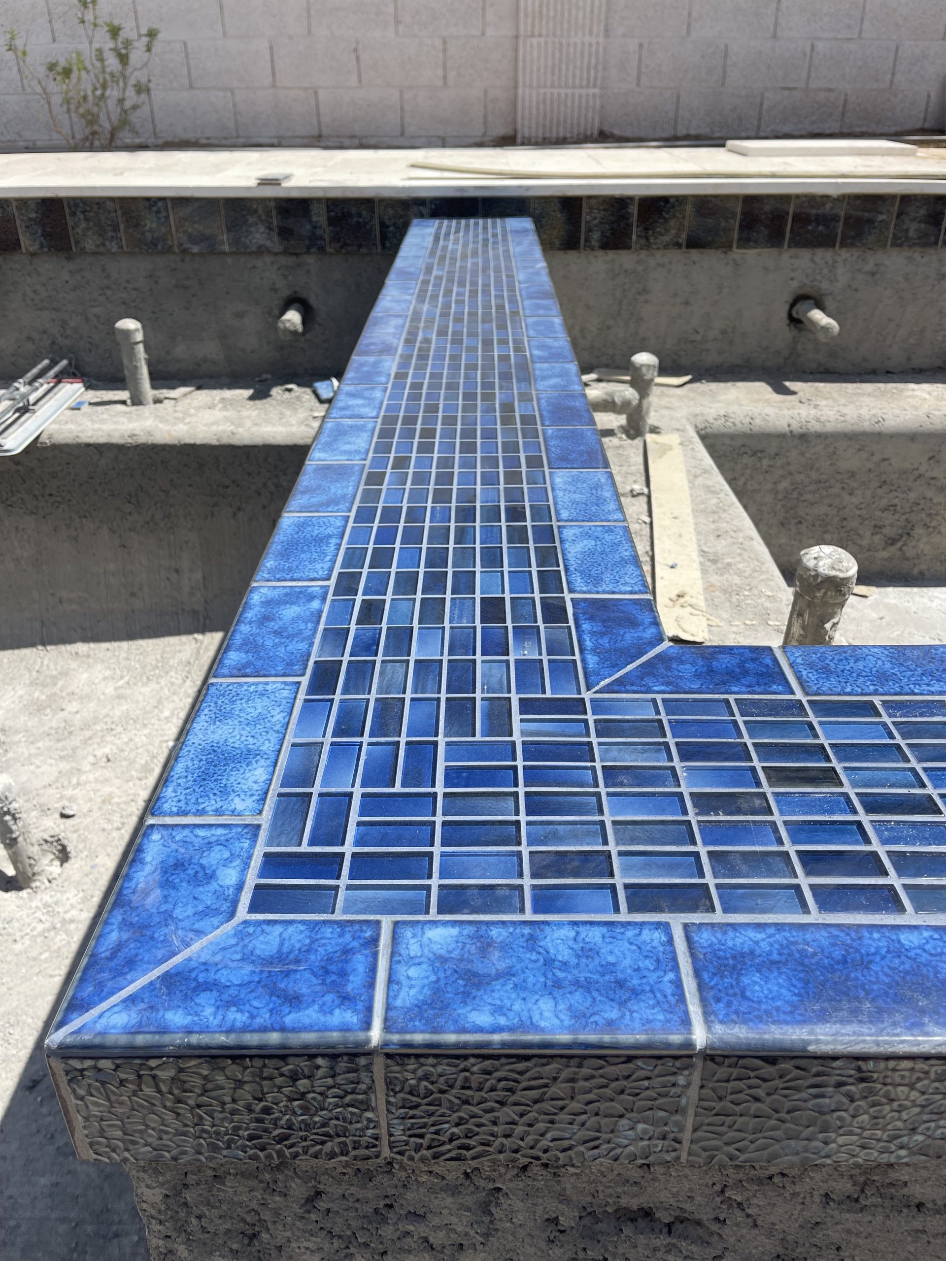 Pool Decks & Travertine — Pavers & Hardscaping project in Phoenix, AZ